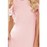 Numoco Dress with ruffles on the shoulders | shoptok.hr