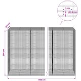  Gabion s žicom debljine 3,5 mm i mrežom 5x2,5 cm | shoptok.hr