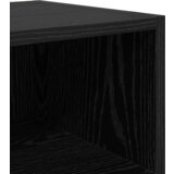  Noćni ormarići 2 kom Crni hrast 40x30x50 cm Drvo | shoptok.hr