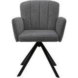 Premium Living Naslanjač Nora, Siva | Shoptok.si