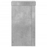 Stalci za biljke 2 kom siva boja betona 10 x 10 x 18 cm drveni | shoptok.hr