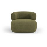Micadoni Home Zelen fotelj iz tkanine bouclé Jenny – Cene