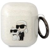 Karl Lagerfeld ETUI GLITTER KARL&CHOUPETTE NA AIRPODS 1/2 - PRZEZROCZYSTE, (22006362) | Shoptok.si