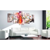  Slika - Colorful background and orchids 100x50 | shoptok.hr