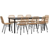  9-dijelni vrtni blagovaonski set od poliratana | shoptok.hr