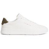 Tommy Hilfiger Niske tenisice 'COURT ESS' maslinasta / bijela | shoptok.hr