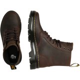 Dr. Martens Škornji z vezalkami 'Combs' temno rjava / rumena | Shoptok.si