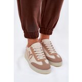 Boto Low Women's Sports Shoes Made Of Eco Leather Gold-Beige Iladira | shoptok.hr