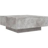  Stolić za kavu s LED svjetlima sivi boja betona 80x80x31 cm | Eponuda.ba