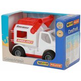  Auto ConsTruck Ambulance White Polesie 41913 | shoptok.hr