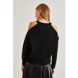 Bianco Lucci Women's Open-Shoulder Knitwear Sweater | shoptok.hr