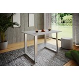 MID.YOU JEDILNA MIZA, antracit, srebrne barve | Shoptok.si