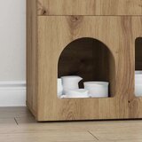  Strani šal Umetni hrast 80,5 x 35 x 59 cm Konstruiran les, (5000107406) | Shoptok.si