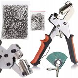 Rosfix Gripfix Promag 500 – Ročna Očkarna Magnetna + 500 Očes | Za Banerje, PVC Tkanina, 10 Mm, Kovinska Konstrukcija, (5000243660) | Shoptok.si