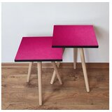 Hanah home sklapajući Stočić 2 Komada 2SHP366 - Fuchsia Cene
