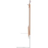  Sigurnosna ograda za dječji krevet smeđe-siva 90x25 cm tkanina | shoptok.hr
