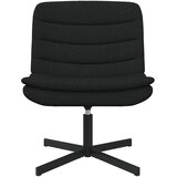  Stolica na kotačiće Crna 63 x 75 x 76 cm tkanina | Eponuda.ba