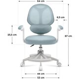  Dječja okretna stolica Junior 4.5 Mint | shoptok.hr