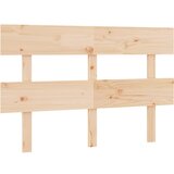 Maison Chic posteljno vzglavje - vzglavna omarica - nočna omarica 144x3x81 cm trdna borovina, (21704394) Cene