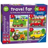 Ravensburger puzzle (slagalice) - Moje prve puzzle/ 4 u 1/ Prevozna sredstva Cene