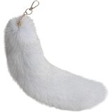 Generic Women's bag keychain charm, artificial animal tail keychain, faux fur tail pendant suitable for key chain bag decoration, (21066458) Cene