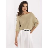 Italy Moda Sweater-MI-SW-1604.85-gold Cene
