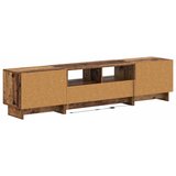  5-dijelni LED TV ormarić Staro drvo Konstruirano drvo - Staro drvo 81 cm | shoptok.hr