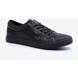 Big Star Men's Sneakers Made of Eco Leather Black Cijene