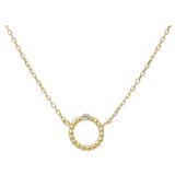 Victoria Cruz daphne crystal gold ogrlica sa swarovski kristalom ( a4198-07dg ) Cene
