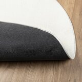  Tepih OVIEDO kratkih vlakana krem Ø 200 cm | shoptok.hr