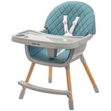 Baby Mix stolček za hranjenje Freya dusty green | Shoptok.si