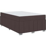  Okvir za krevet Tamno smeđa 120 x 200 cm tkanina | shoptok.hr