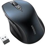 Brezžična miška Bluetooth 5.0 i 2,4 Ghz s USB prijamnikom s 5 gumba za MacBook, PC, radnu povr&scaron;inu