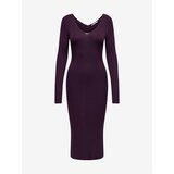 Only Purple women's sweater mididress Julie - Women Cene