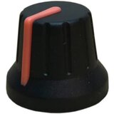  Okretni gumb S pokazivačem Crna, Narančasta (Ø x V) 18.8 mm x 15.24 mm PSP 49009-OR 1 ST Cijene