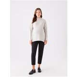 LC Waikiki Crew Neck Plain Long Sleeve Maternity Knitwear Sweater | shoptok.hr