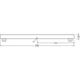  led prigušiva fluorescentna cev S14s/4,7W/230V 2700K 50 cm cri 90 - osram | Eponuda.com