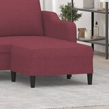  Tabure crvena boja vina 70 x 55 x 41 cm od tkanine | shoptok.hr