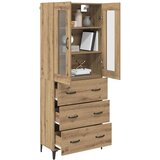  Highboard Umjetnički hrast 69,5 x 34 x 180 cm Konstruirano drvo | shoptok.hr