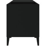 Ormarić za ploče crni 84,5 x 38 x 48 cm od konstruiranog drva | shoptok.hr