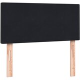 Box Spring krevet s madracem i LED crni 90x210 cm baršunasti | shoptok.hr