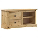 Maison Chic TV omarica - TV stojalo - Televizijska omarica Corona 100x40x52 cm trdna borovina, (21700775) Cene