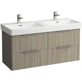Laufen H8149660001041 Pro S 120 x 46 cm dvojni keramični umivalnik z 2 odprtinama | Shoptok.si