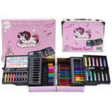  Umjetnički set u sklopivoj torbici s jednorogom, 133 el | shoptok.hr