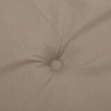  Jastuk za vrtnu klupu smeđesivi 180x50x4 cm tkanina Oxford | shoptok.hr
