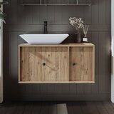 Hanah home kupatilski ormarić sa lavaboom 2541, 90 cm, atlantski bor | Eponuda.com