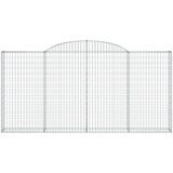  Lučne gabionske košare 7 kom 300x30x140/160cm pocinčano željezo | shoptok.hr