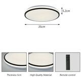  Brilagi - LED prigušiva plafonska svetiljka SMART 24W/230V prečnika 38 cm Wi-Fi Tuya + daljinski upravljač | Eponuda.com
