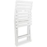  3-dijelni sklopivi bistro set plastični bijeli | shoptok.hr