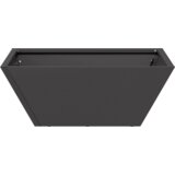 Metalna sadilica Crna Metal 40 x 40 x 15 cm Izdržljiva | shoptok.hr